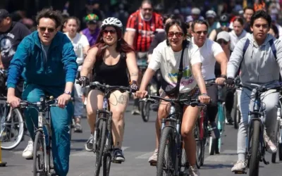 Paseo Dominical ‘Muévete en Bici’ celebra 18 años con 32 millones de asistentes