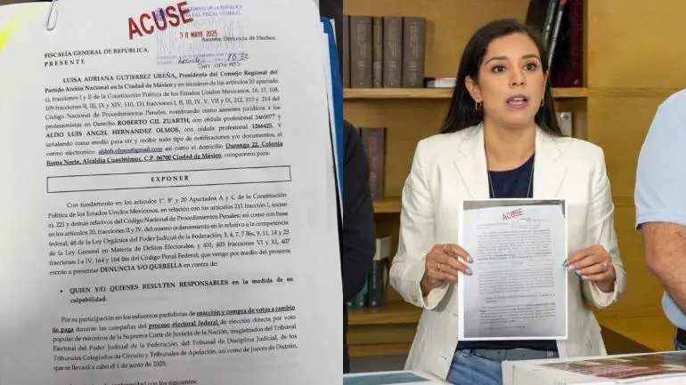PAN presenta denuncia por presuntos delitos electorales en elección judicial