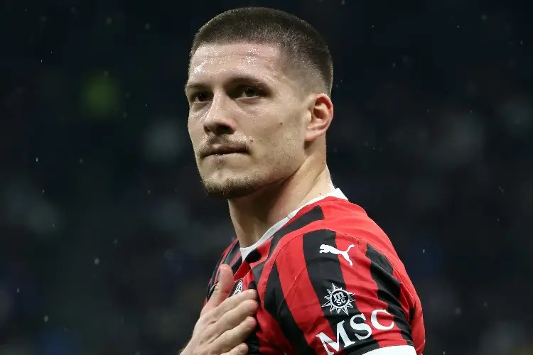 Luka Jovic se despide del AC Milan