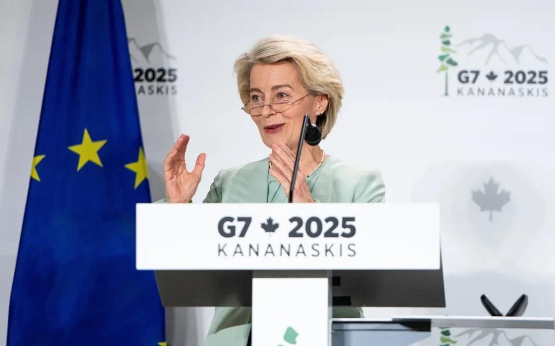 Subraya Von del Leyen que Irán es “fuente de inestabilidad y terrorismo” en Oriente Medio