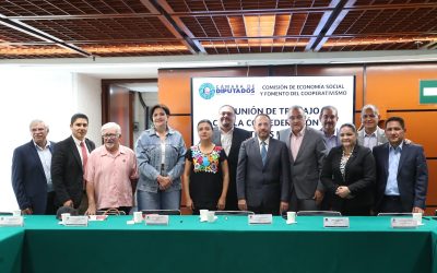 Comisión de Economía Social y Fomento al Cooperativismo se reúne con representantes de la Concamex