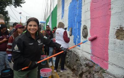 Brugada encabeza programa “Obras son Amores” en Tlalpan