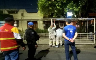 Alcaldía Coyoacán retira estructuras sin permiso de cafeterías y restaurantes