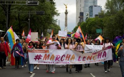 Celebran quinta Marcha Lencha en la CDMX; buscan mujeres visibilidad lésbica
