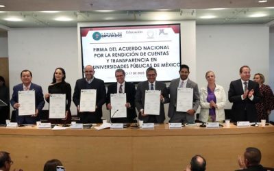 Acuerdo con la ANUIES en C.de Diputados para que se Auditen y Rindan Cuentas las Universidades Públicas.