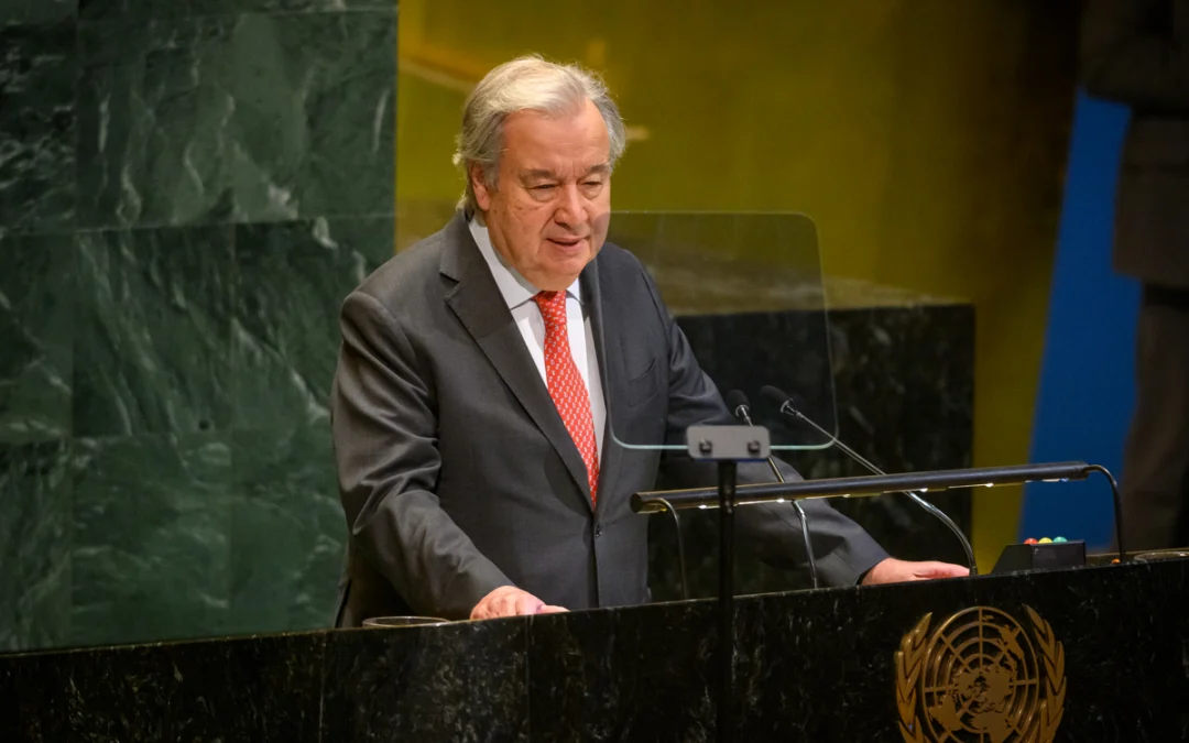 Recuerda Guterres que sistema de ayuda impuesto por Israel en Gaza “está matando gente”