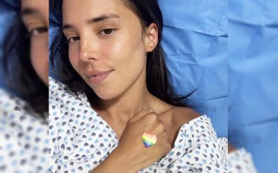 Majo Aguilar comparte foto desde el hospital, ¿qué padecimiento la llevó a ser internada?