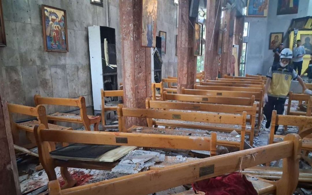 Atentado en Siria: reportan 20 muertos tras explosión en iglesia de Damasco