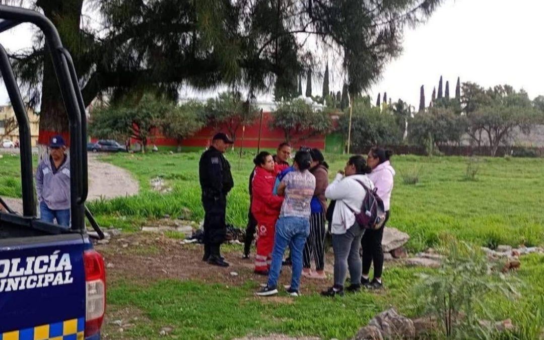 Abandonan a recién nacida en lote baldío, en Cortazar, Guanajuato