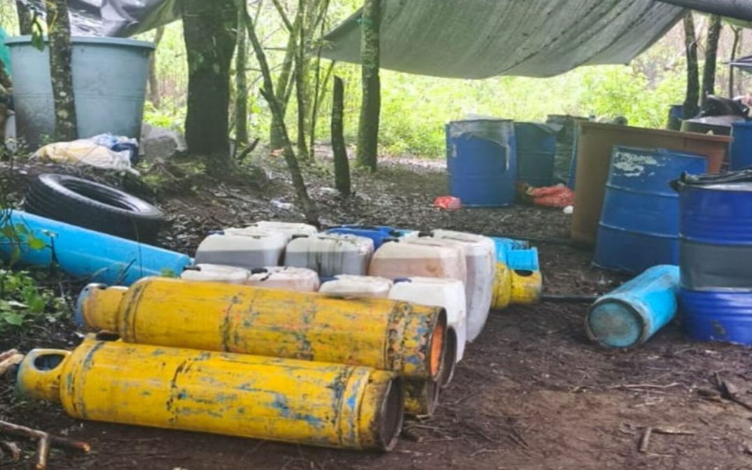 Aseguran en Morelos laboratorio para elaborar metanfetaminas; afectación a delincuencia es de más de mil mdp