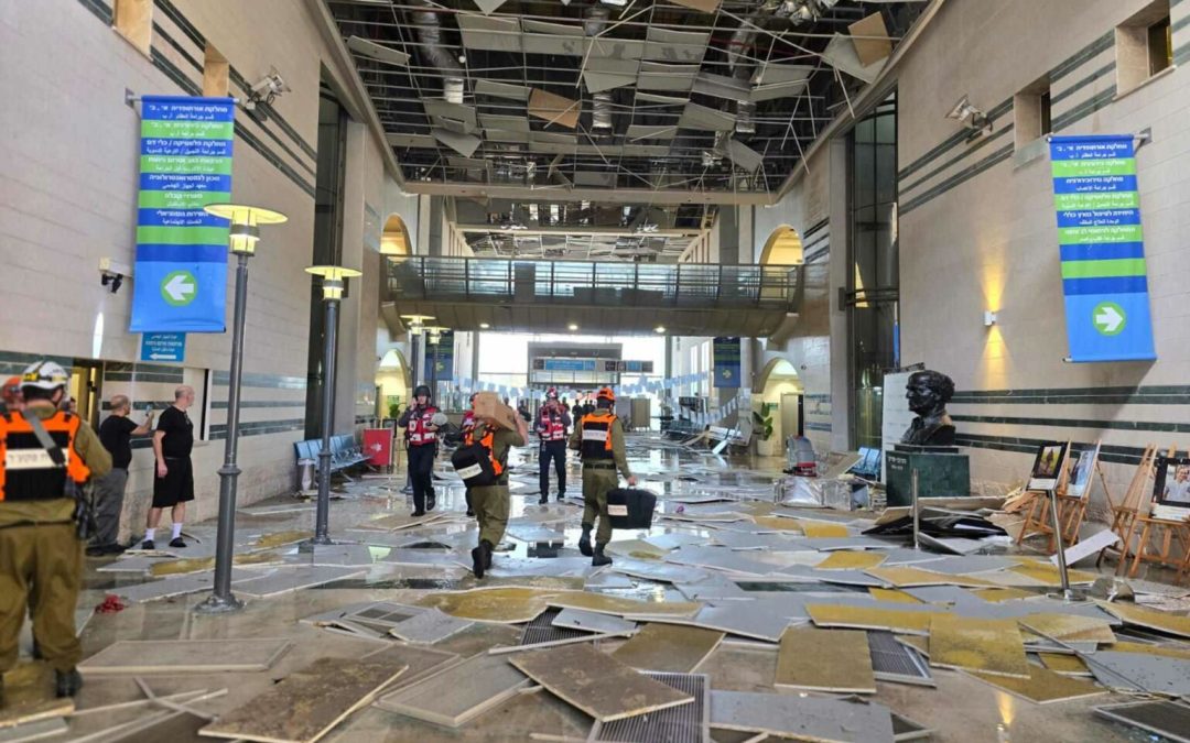 Un misil iraní impacta contra un hospital en el sur de Israel