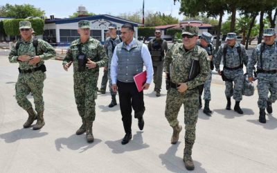 Refuerzan seguridad en Sinaloa con mil 600 elementos del Ejército y la SSPC
