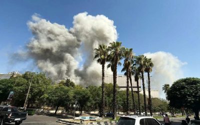 Israel bombardea inmediaciones de cuartel militar en Damasco