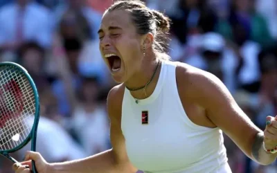 Sabalenka remonta y avanza a semifinales en Wimbledon 2025