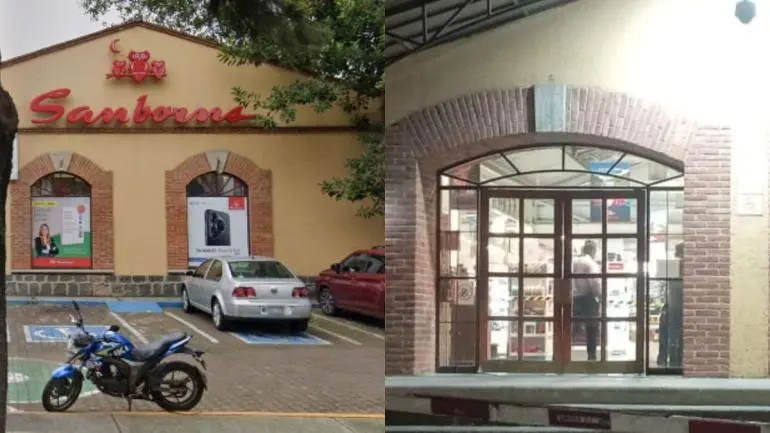 Roban 150 relojes de joyería en Sanborns Tasqueña; ladrones huyeron en moto