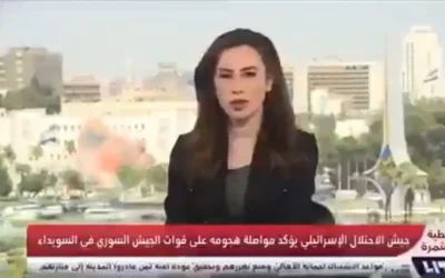 Bombardeos israelíes en Damasco dejan 3 muertos; así reaccionó una conductora