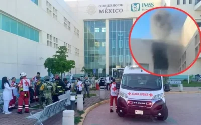 Controlan incendio en el Nuevo Hospital General de Culiacán