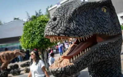 ¡Dinosaurios reales invaden la CDMX! Aquí los podrás visitar