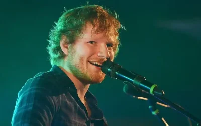 Ed Sheeran saca su lado más ‘pollockiano’ con una exposición de sus pinturas en Londres