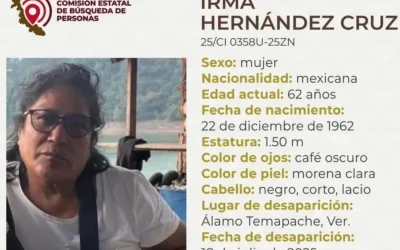 Hallan cuerpo de maestra jubilada secuestrada en Álamo Temapache, Veracruz