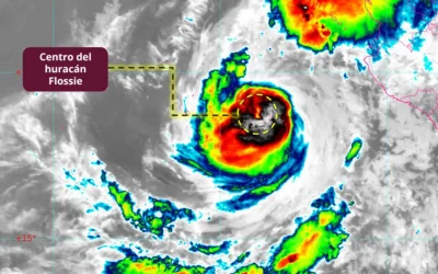 Huracán “Flossie”, ¿dónde se ubica y en qué estados ocasionará lluvias hoy 2 de julio?