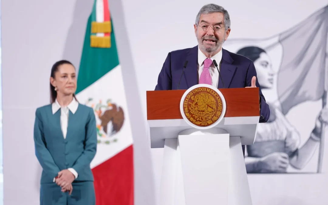“Juan Ramón de la Fuente hace un gran trabajo en SRE”: Sheinbaum