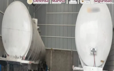 Aseguran 39 mil litros de combustible en Guanajuato