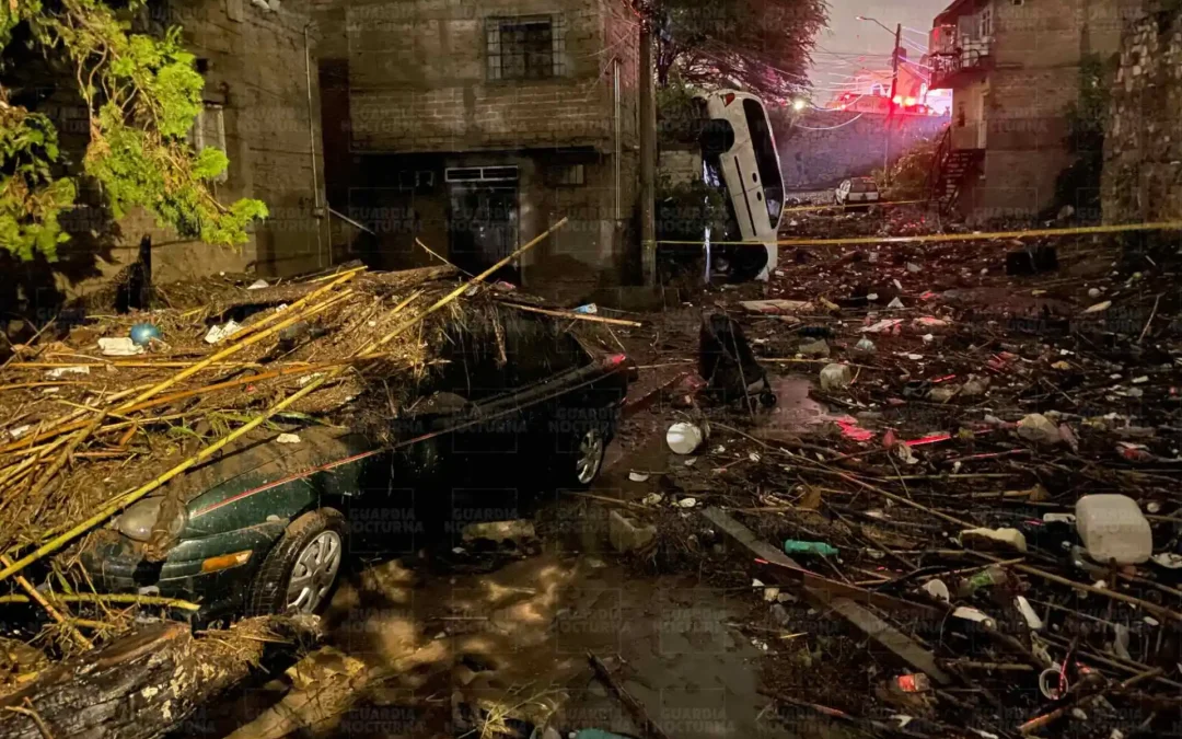 Tormenta en Zapopan, Jalisco, dejan una bebé muerta