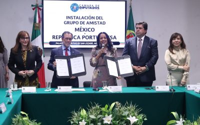 Instalan el Grupo de Amistad México-Portugal en C. de Diputados