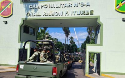 Culiacán refuerza la seguridad con la llegada de 600 nuevos elementos del Ejército