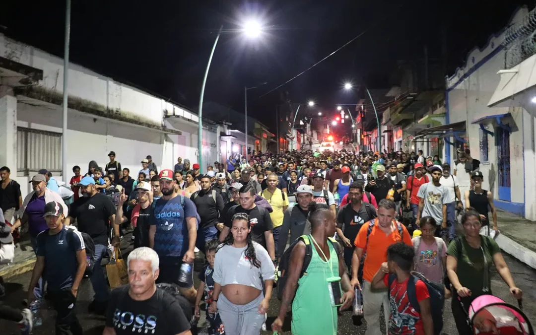 Detiene la FGR al organizador de una caravana de migrantes en Tapachula
