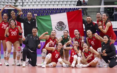 México se cuelga la plata en el voleibol femenino de los Juegos Panamericanos Junior