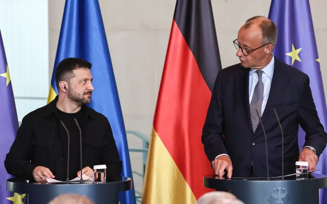 Pide Merz una paz que contemple los intereses ucranianos y europeos
