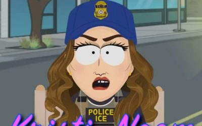 Kristi Noem critica a South Park por su burla en episodio sobre ICE y reclutamiento