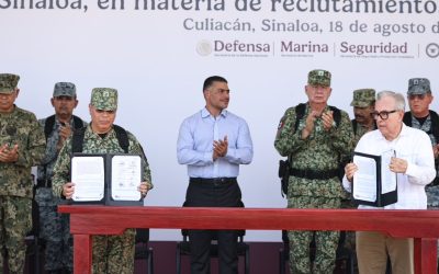 Más refuerzos al gobierno de Sinaloa con 100 patrullas y otros necesarios apoyos para combatir la narco delincuencia.