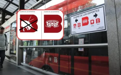 Adiós a las corridas: cambian ícono de estación Ciudad de los Deportes del Metrobús