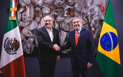De la Fuente recibe al vicepresidente de Brasil, Geraldo Alckmin