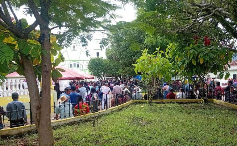 Con normalidad y sin incidentes transcurren elecciones extraordinarias en Pantelhó, Chiapas