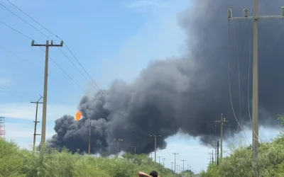 Se registra incendio en refinería de Salina Cruz, Oaxaca