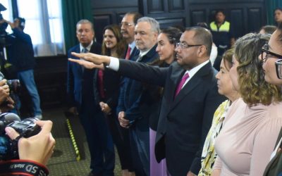 Ante la Comisión Permanente del Congreso de la Unión: Rindieron protesta Omar Reyes Colmenares para la UIF y María del Carmen Bonilla como Subsecretaria de Hacienda.