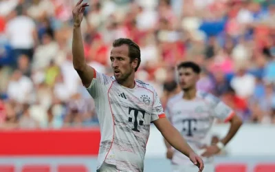 Harry Kane se luce con triplete y Bayern Múnich golea en la Bundesliga