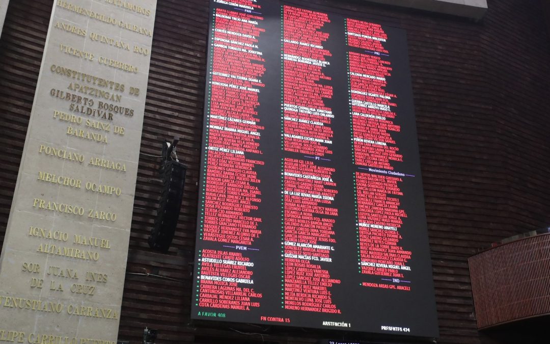 Diputados aprueban dictamen a minuta sobre ratificación de mandos de la GN