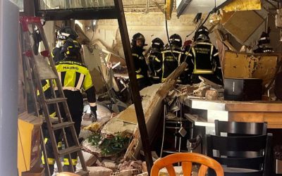 Explosión de gas en un bar de Madrid deja al menos 25 heridos, tres de ellos graves