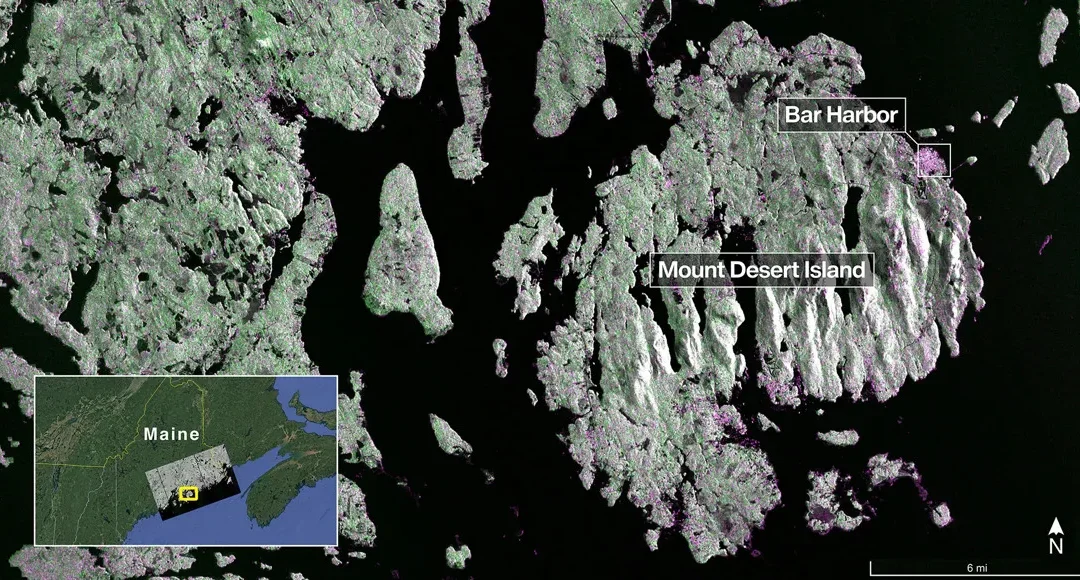Envía el satélite NISAR las primeras imágenes de la superficie terrestre