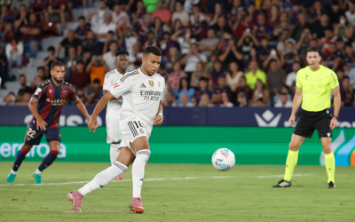 Brillan Vinícius y Mbappé en triunfo del Real Madrid sobre Levante