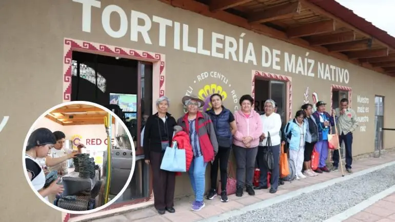 Inauguran primera tortillería comunitaria de maíz nativo en Iztapalapa