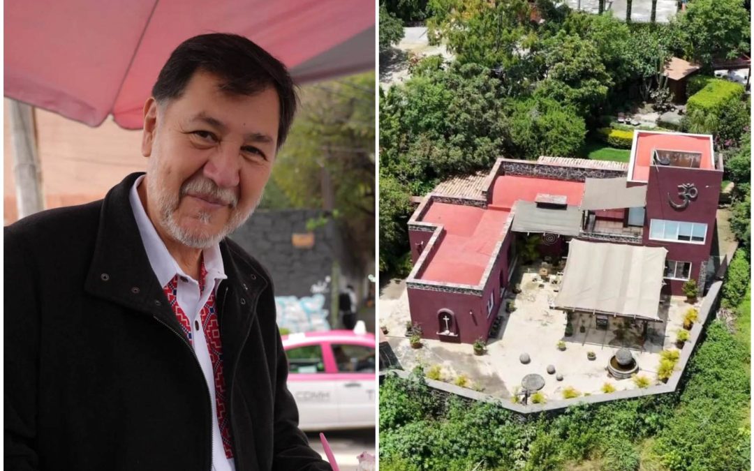 Fernández Noroña denuncia robo en su finca de Tepoztlán; autoridades de Morelos dicen que fue la casa de su vecina