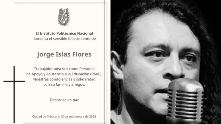 Tragedia en La Concordia: confirman muerte de Jorge Islas Flores, bibliotecario del IPN
