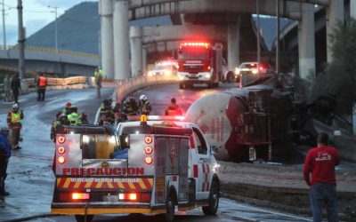 Exceso de velocidad, primer dictamen de la FGJ CDMX sobre explosión de pipa en Iztapalapa