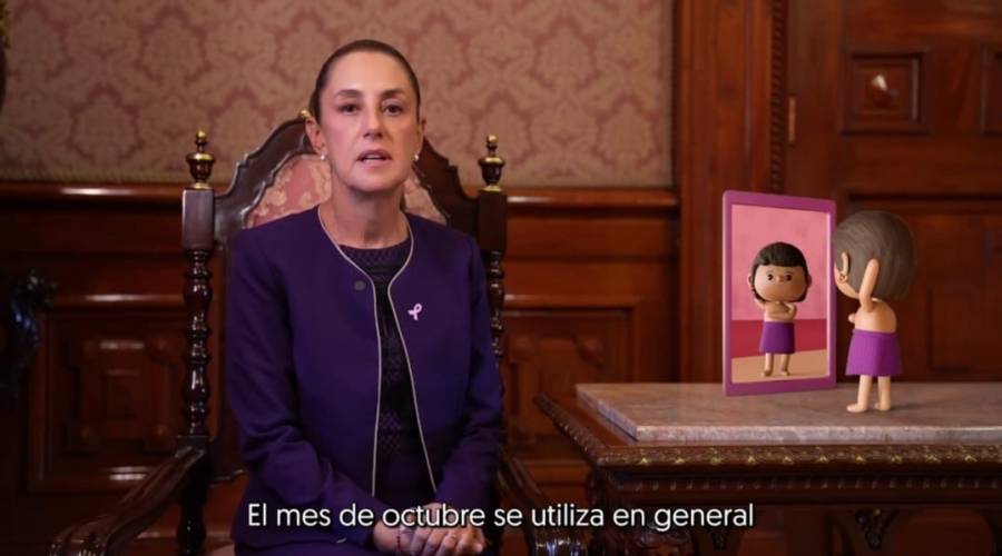 Sheinbaum anuncia modelo nacional de atención temprana contra el cáncer de mama